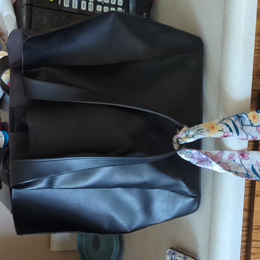 Large black tote